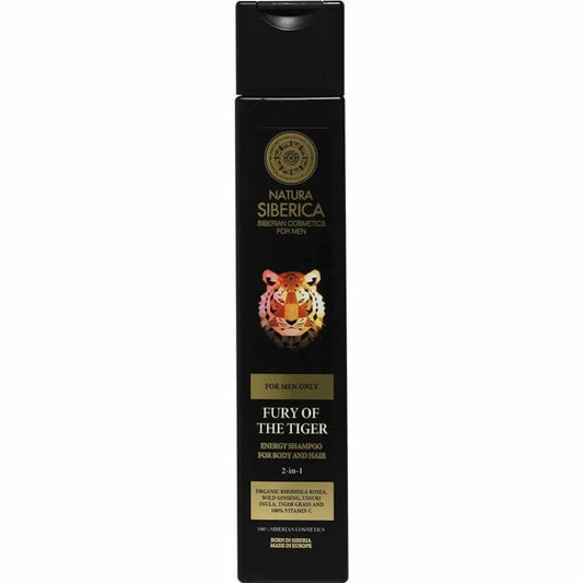 Szampon Do Ciała i Włosów Energetyzujący 2 w 1 Dla Mężczyzn Eko 250ml - NATURA SIBERICA